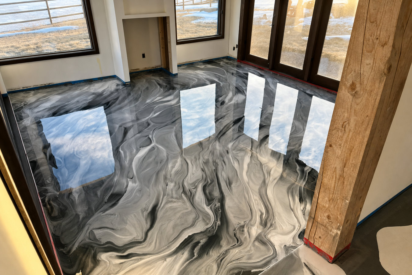 Metallic Epoxy Flooring